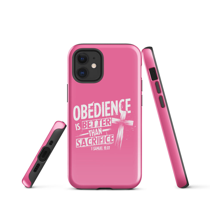 Christian Phone Case Obedience IS Better for iPhone® iPhone® Phone Cases   