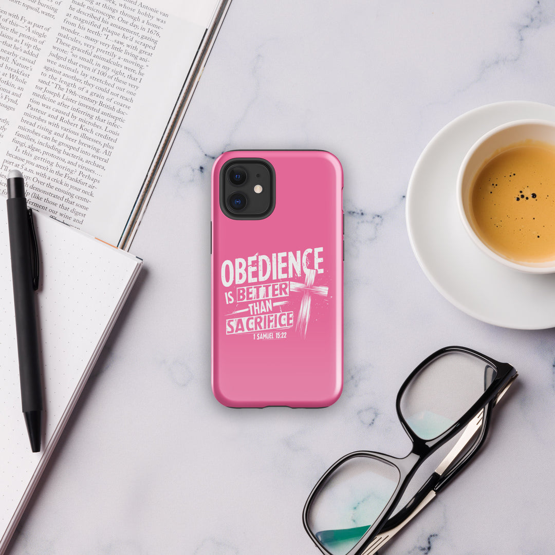 Christian Phone Case Obedience IS Better for iPhone® iPhone® Phone Cases   