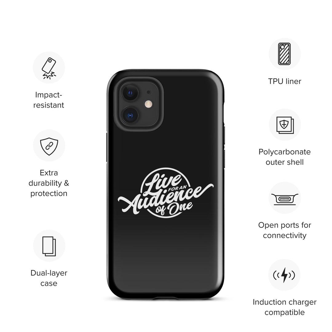 Christian Phone Case Audience of One Black for iPhone® iPhone® Phone Cases   