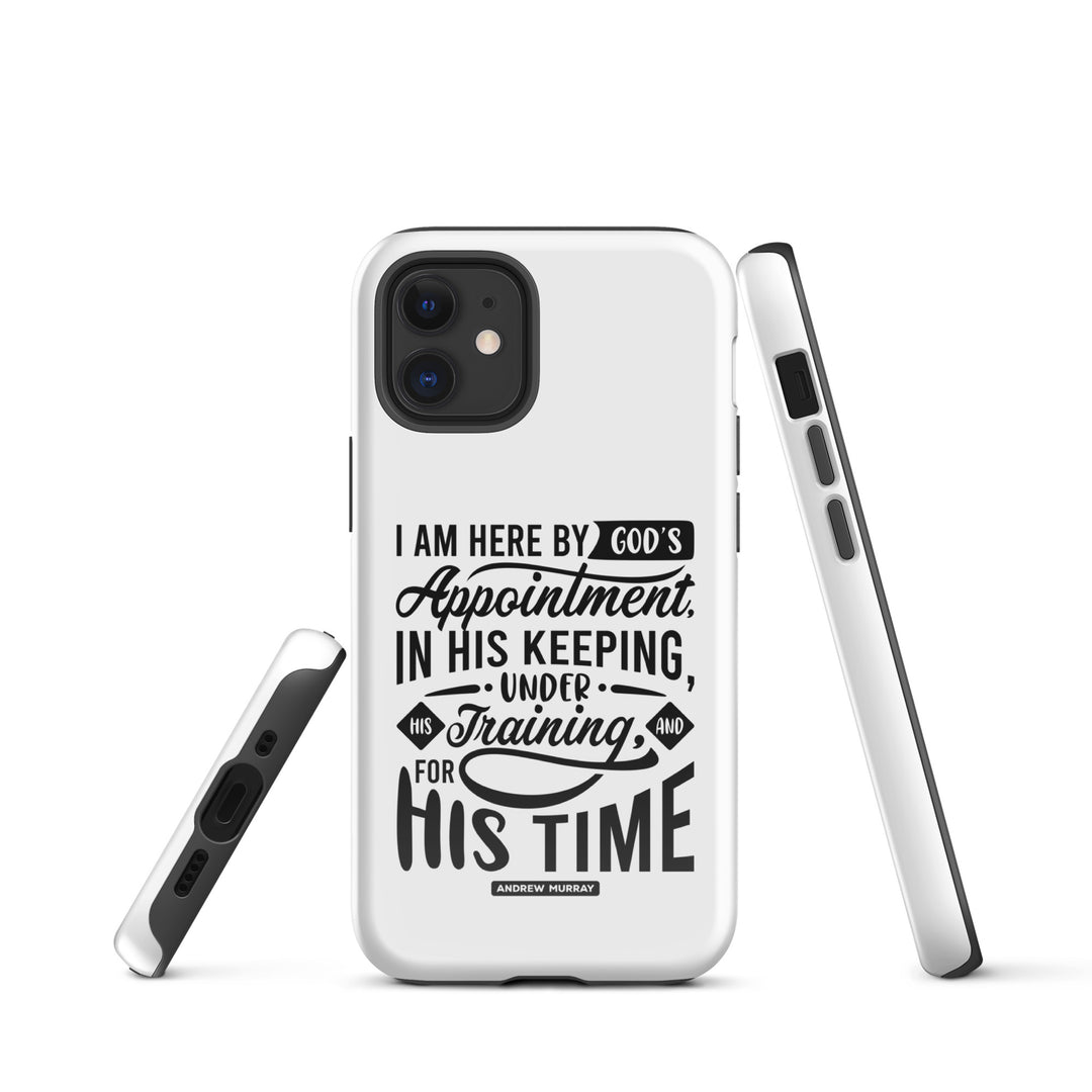 Christian Phone Case His Time White for iPhone® iPhone® Phone Cases   