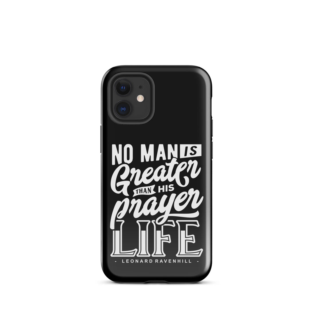 Christian Phone Case Prayer Life Black for iPhone® iPhone® Phone Cases Glossy iPhone 12 mini 