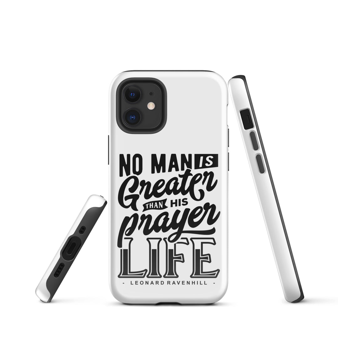 Christian Phone Case Prayer Life White for iPhone® iPhone® Phone Cases   