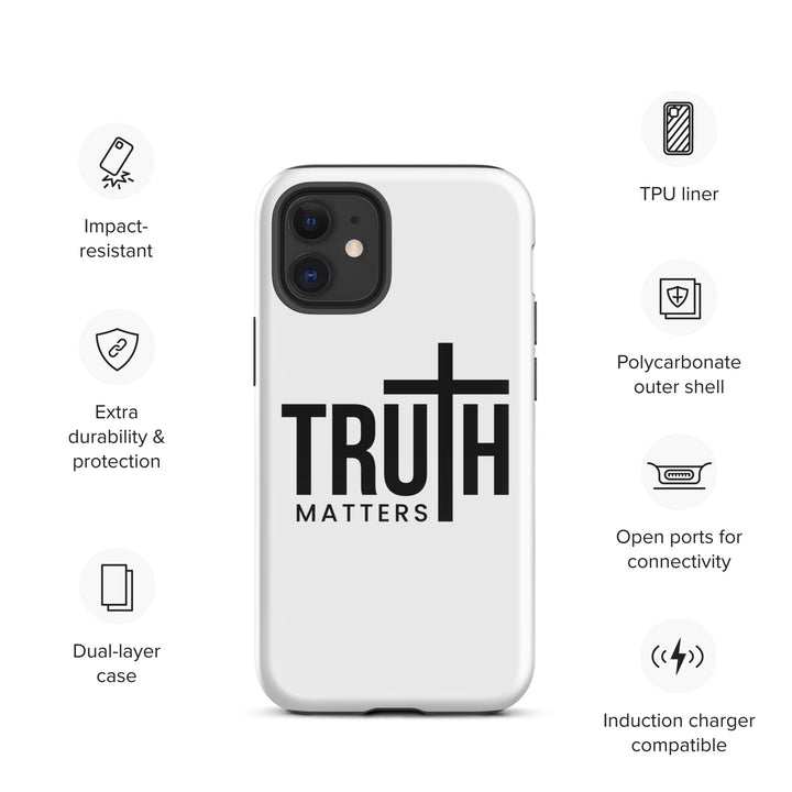 Christian Phone Case Truth Matters White for iPhone® iPhone® Phone Cases   