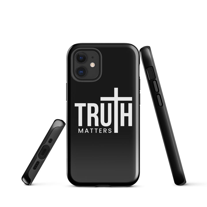 Christian Phone Case Truth Matters Black for iPhone® iPhone® Phone Cases   