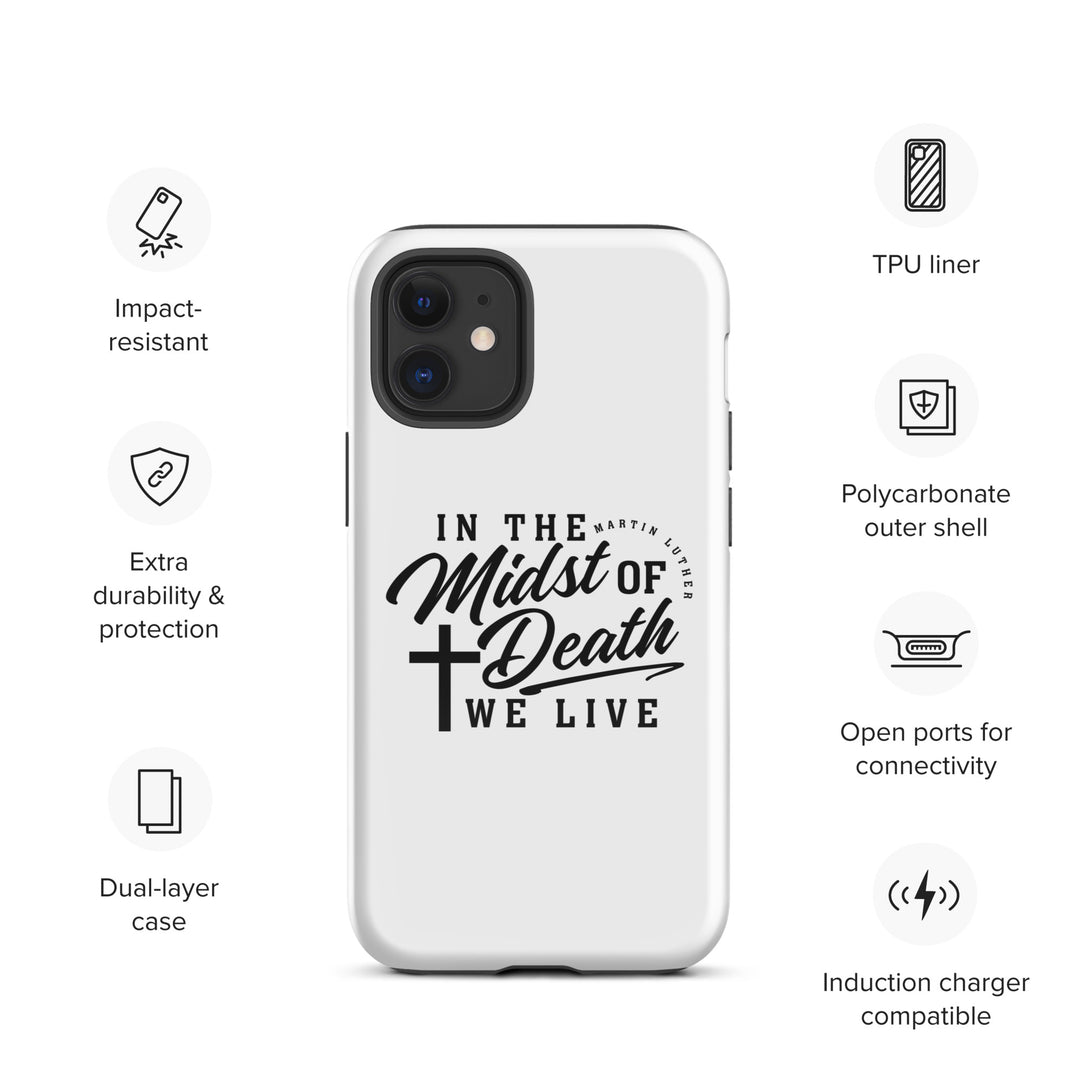 Christian Phone Case Midst of Death White for iPhone® iPhone® Phone Cases   