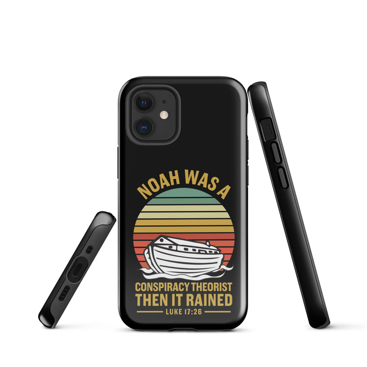 Christian Phone Case Noah Conspiracy Black for iPhone® iPhone® Phone Cases   