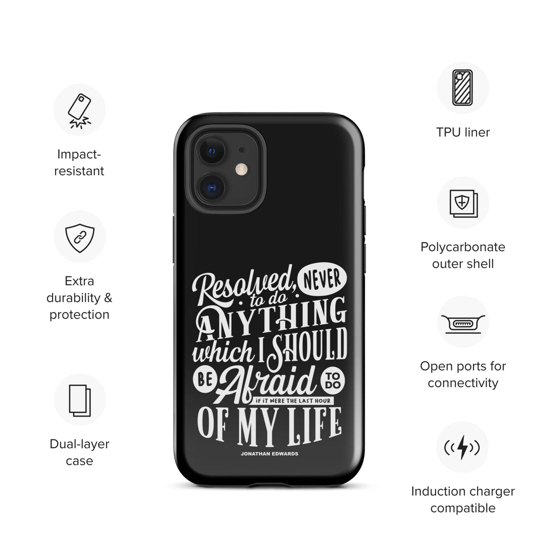 Christian Phone Case Last Hour Black for iPhone® iPhone® Phone Cases   