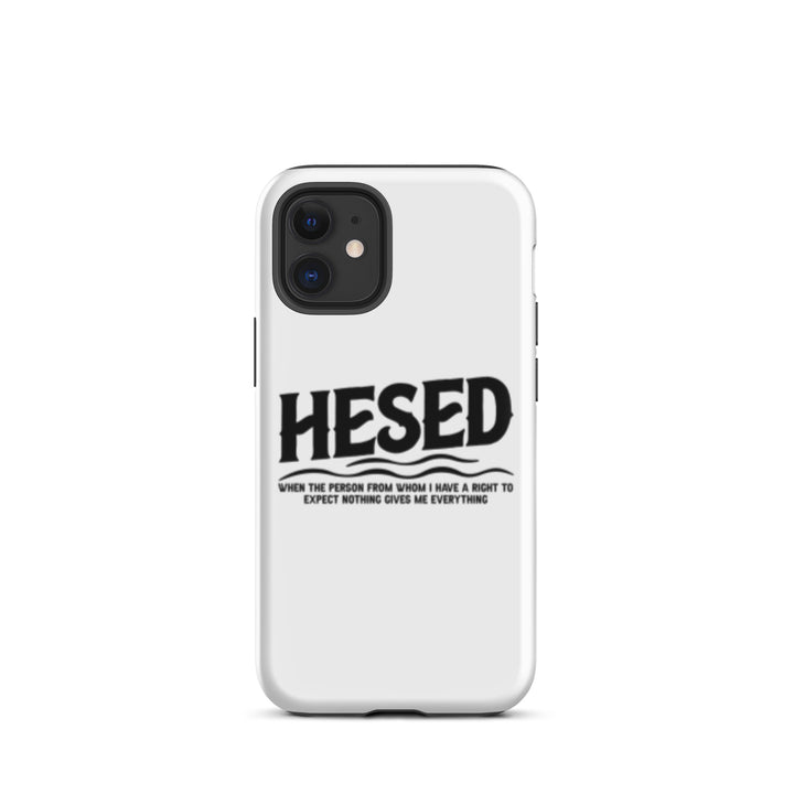 Christian Phone CaseHesed Everything White for iPhone® iPhone® Phone Cases Glossy iPhone 12 mini 