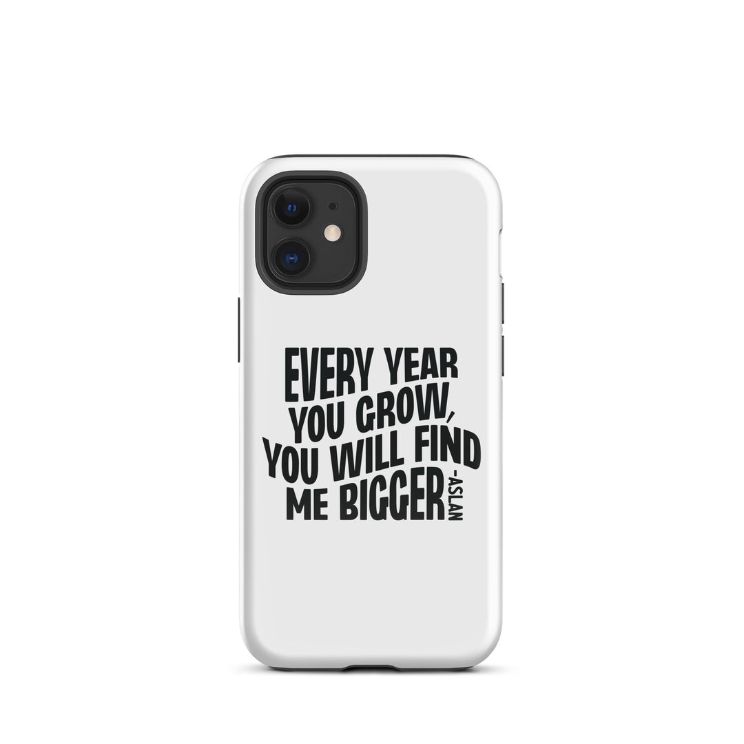 Christian Phone Case Every Year You Grow White  for iPhone® iPhone® Phone Cases Glossy iPhone 12 mini 