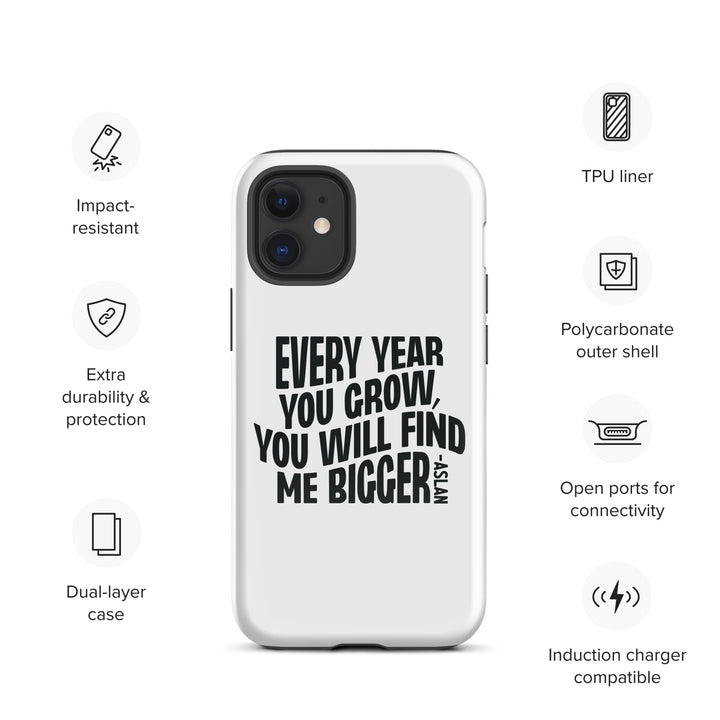 Christian Phone Case Every Year You Grow White  for iPhone® iPhone® Phone Cases   