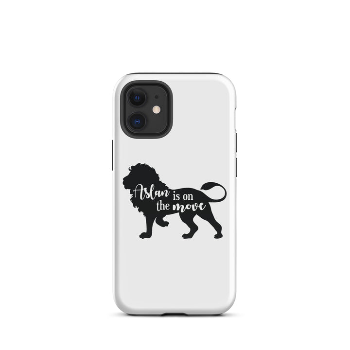 Christian Phone Case Aslan Is On The Move White for iPhone® iPhone® Phone Cases Glossy iPhone 12 mini 