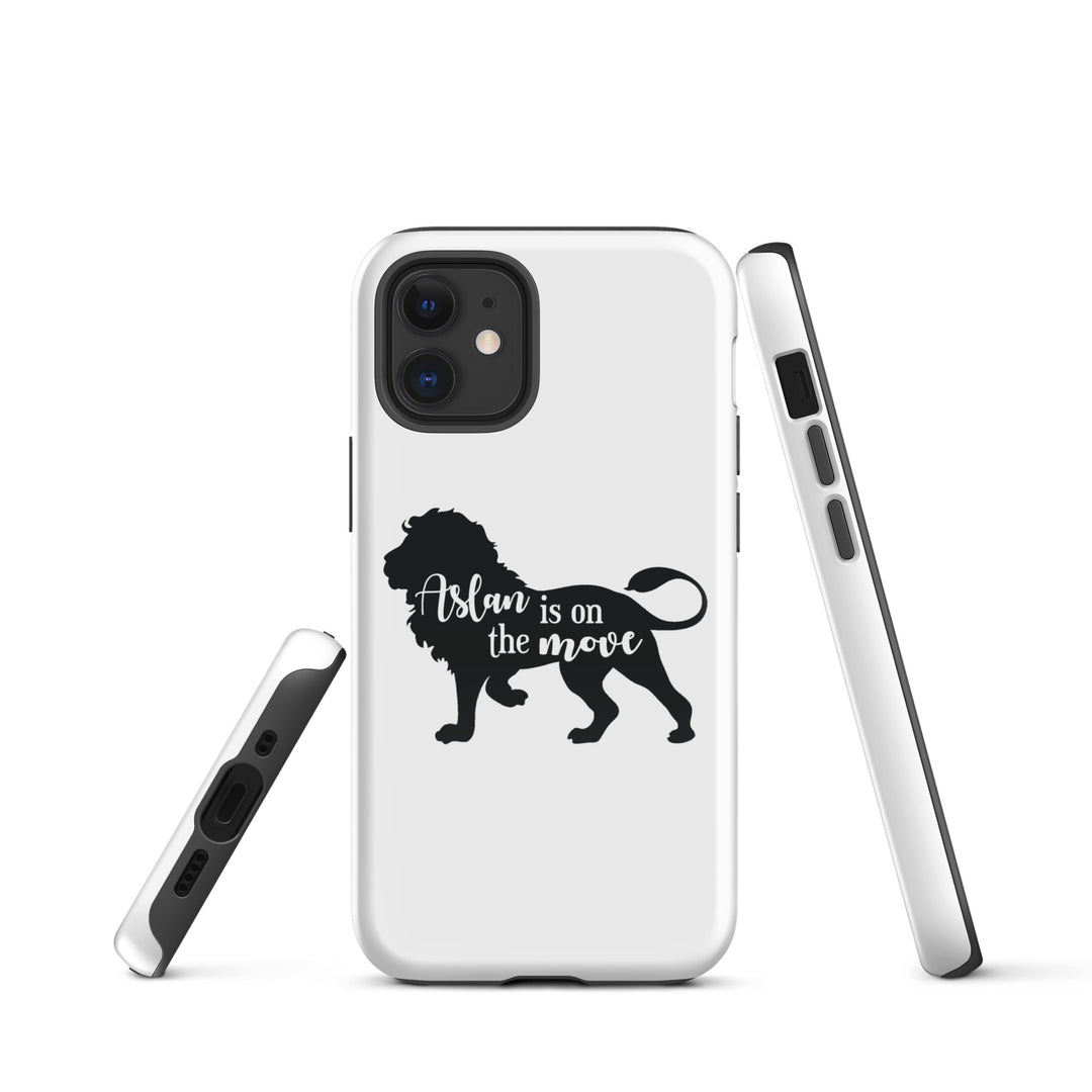 Christian Phone Case Aslan Is On The Move White for iPhone® iPhone® Phone Cases   