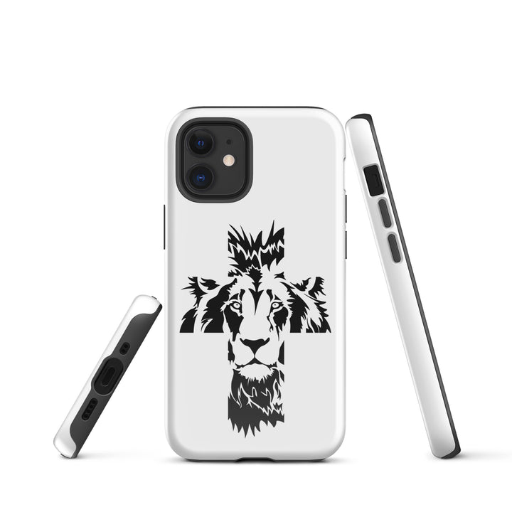 Christian Phone Case Aslan Cross White for iPhone® iPhone® Phone Cases   