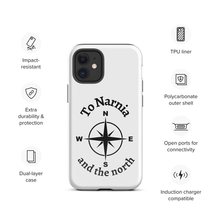 Christian Phone Case To Narnia White Christian Phone Case for iPhone® iPhone® Phone Cases   