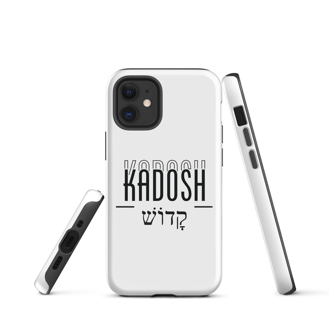 Christian Phone Case Kadosh Hebrew White for iPhone® iPhone® Phone Cases   