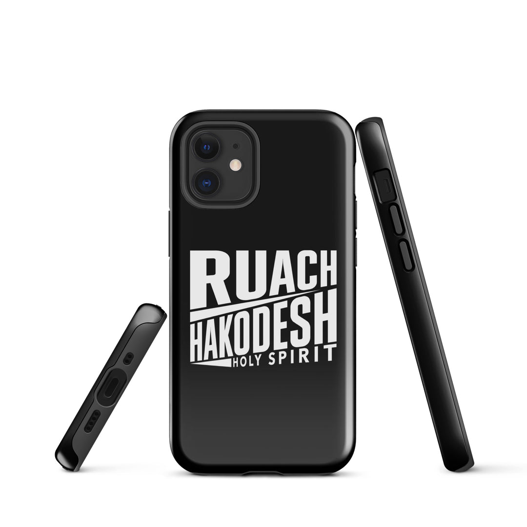 Christian Phone Case Ruach Hakodesh Holy Spirit Black for iPhone® iPhone® Phone Cases   