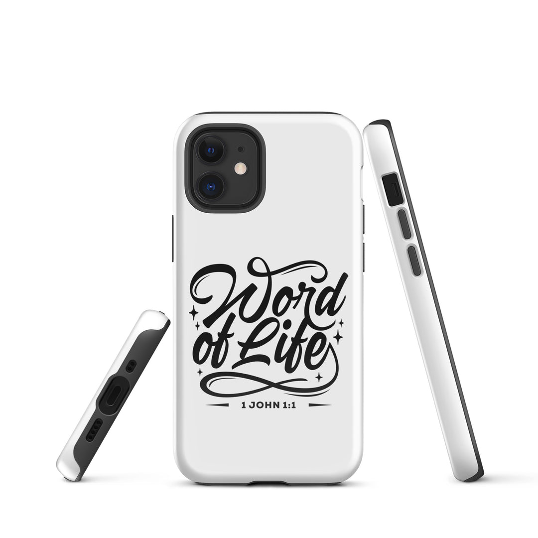 Christian Phone Case Word of Life White for iPhone® iPhone® Phone Cases   