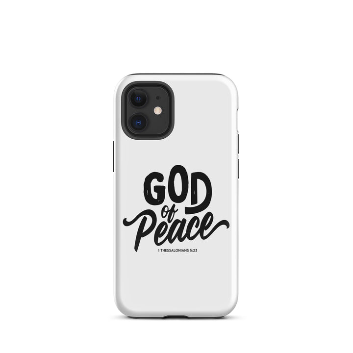 Christian Phone Case God of Peace White for iPhone® iPhone® Phone Cases Glossy iPhone 12 mini 