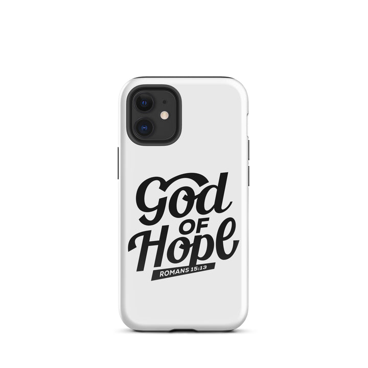 Christian Phone Case God of Hope White for iPhone® iPhone® Phone Cases Glossy iPhone 12 mini 