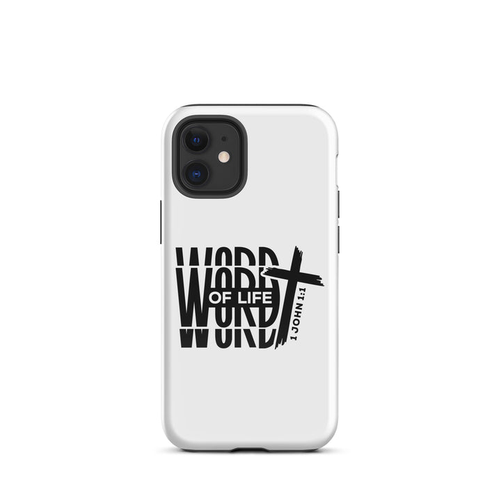 Christian Phone Case Word of Life White for iPhone® iPhone® Phone Cases Glossy iPhone 12 mini 