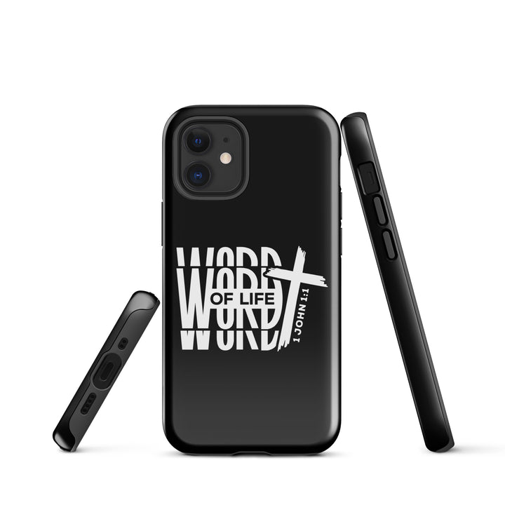 Christian Phone Case Word of Life Black for iPhone® iPhone® Phone Cases   