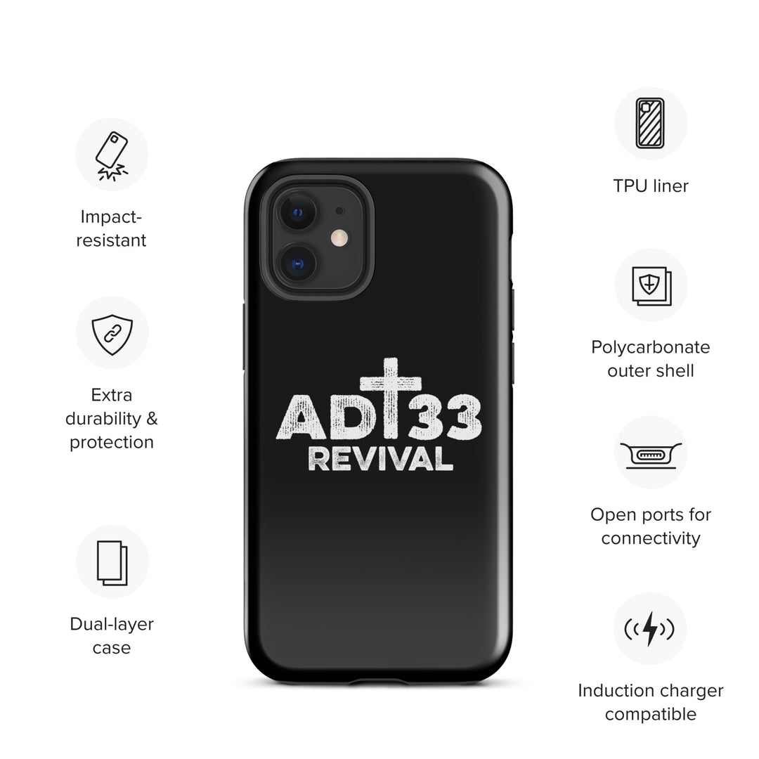 Christian Phone Case AD 33 Revival Black for iPhone® iPhone® Phone Cases   