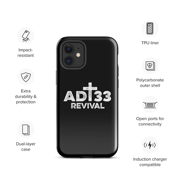 Christian Phone Case AD 33 Revival Black for iPhone® iPhone® Phone Cases   