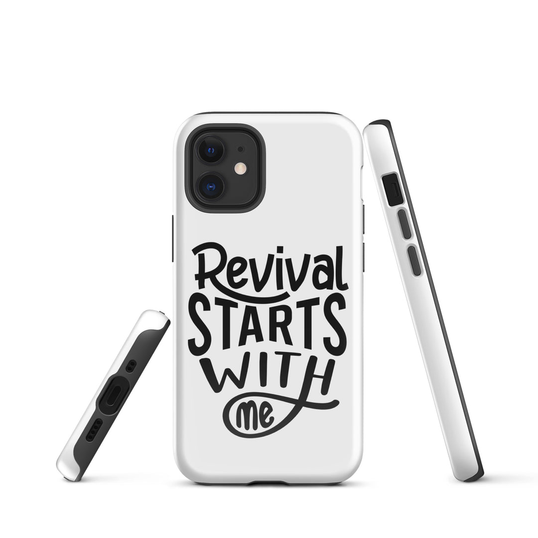 Christian Phone Case Revival Starts With Me White for iPhone® iPhone® Phone Cases   