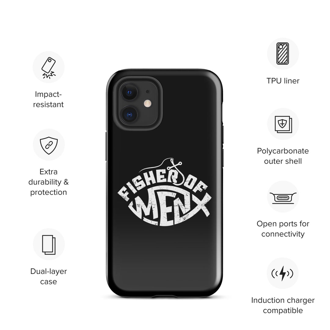 Christian Phone Case Fisher of Men Black for iPhone® iPhone® Phone Cases   