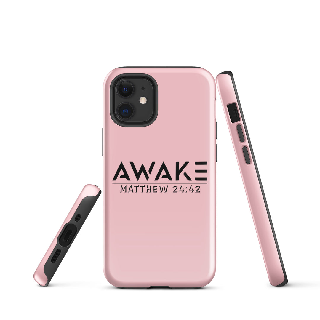 Christian Phone Case Awake Pink for iPhone® iPhone® Phone Cases   