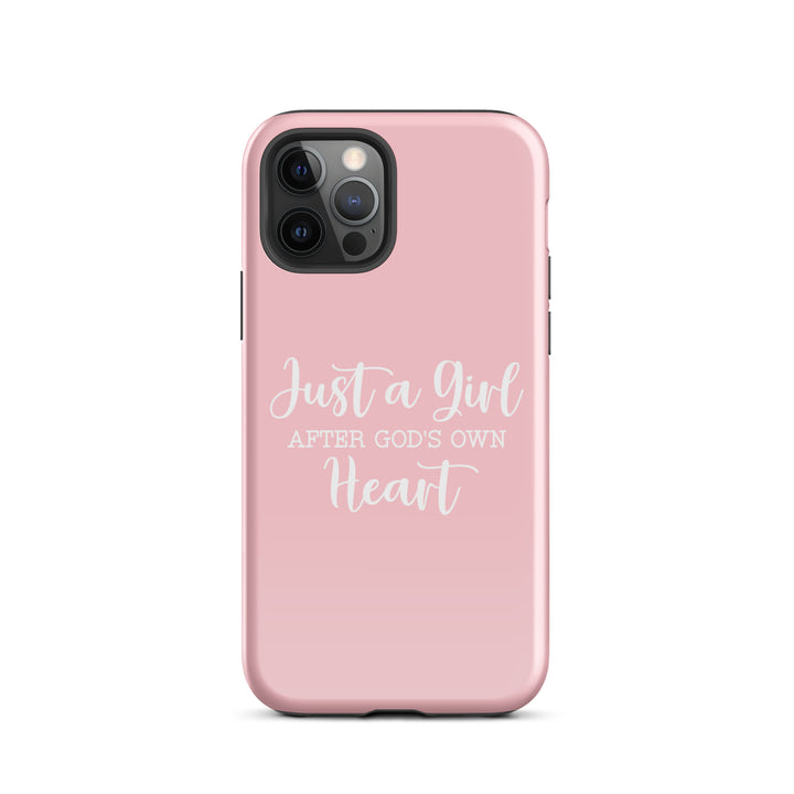 Christian Phone Case Girl After God's Heart for iPhone® iPhone® Phone Cases Glossy iPhone 12 Pro 