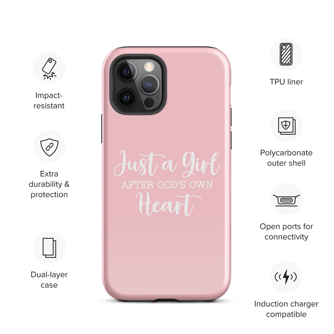 Christian Phone Case Girl After God's Heart for iPhone® iPhone® Phone Cases   