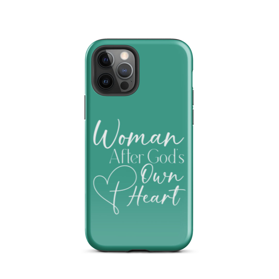 Christian Phone Case Woman After God's Heart for iPhone® iPhone® Phone Cases Glossy iPhone 12 Pro 