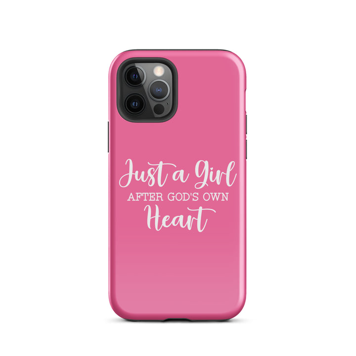 Christian Phone Case Girl After God's Heart for iPhone® iPhone® Phone Cases Glossy iPhone 12 Pro 