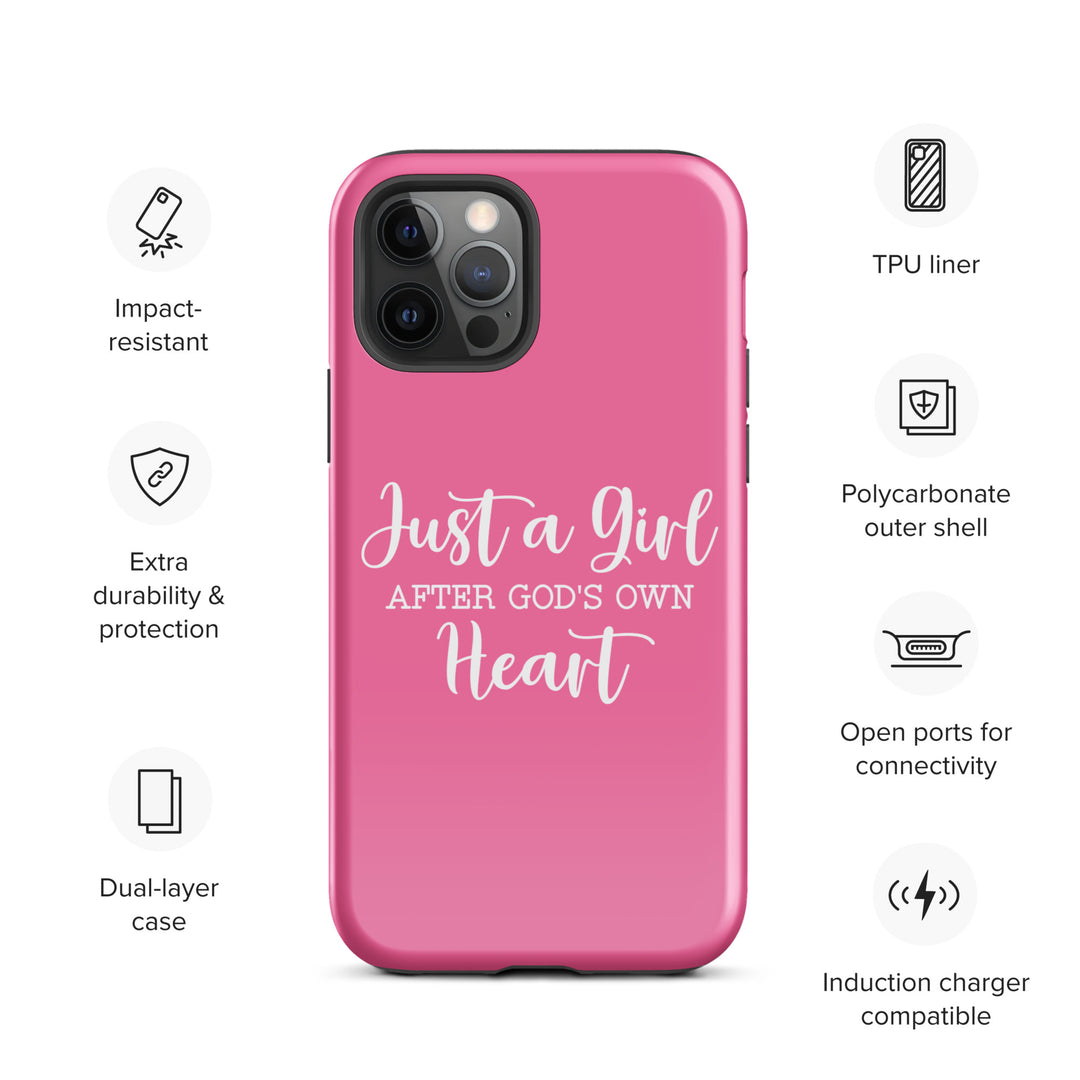 Christian Phone Case Girl After God's Heart for iPhone® iPhone® Phone Cases   