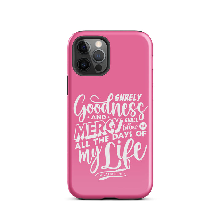 Christian Phone Case Goodness and Mercy for iPhone® iPhone® Phone Cases Glossy iPhone 12 Pro 