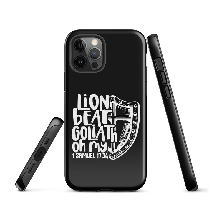 Christian Phone Case Lion Bear Goliath Oh My for iPhone® iPhone® Phone Cases   