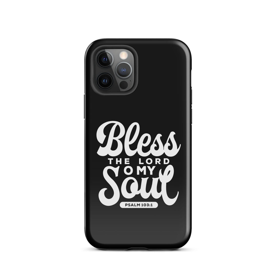 Christian Phone Case Bless The Lord Tough for iPhone® iPhone® Phone Cases Glossy iPhone 12 Pro 