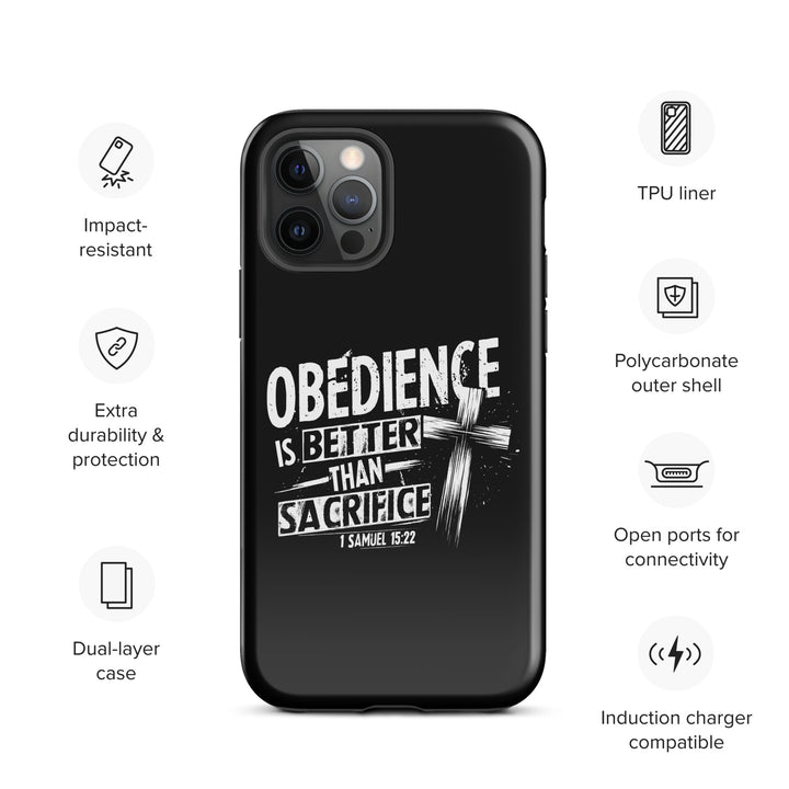 Christian Phone Case Obedience Is Better for iPhone® iPhone® Phone Cases   