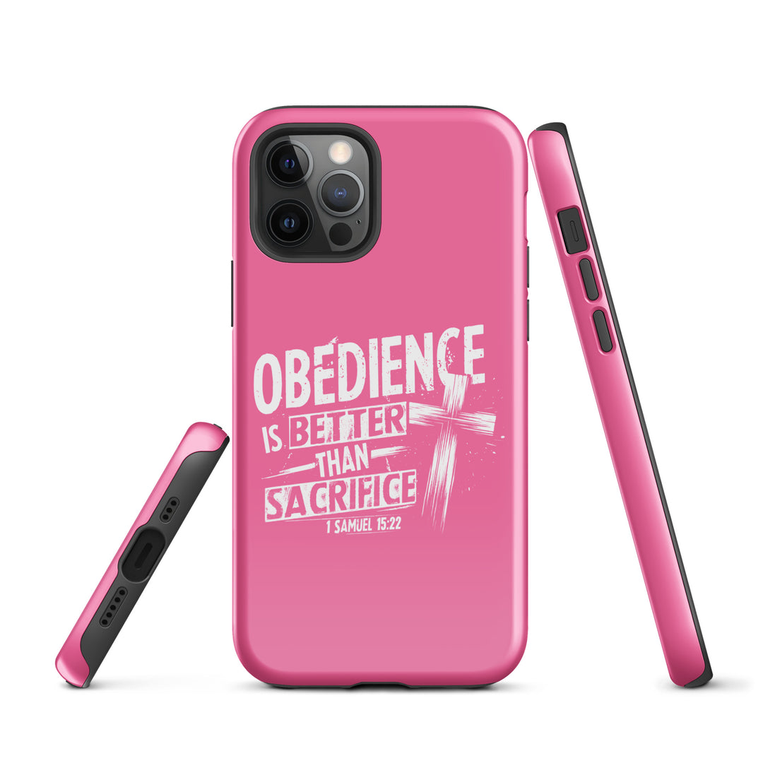 Christian Phone Case Obedience IS Better for iPhone® iPhone® Phone Cases   