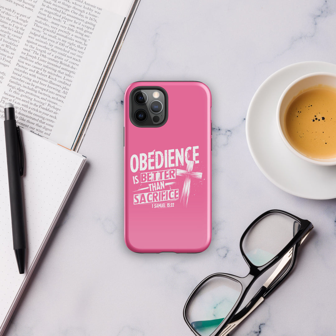 Christian Phone Case Obedience IS Better for iPhone® iPhone® Phone Cases   