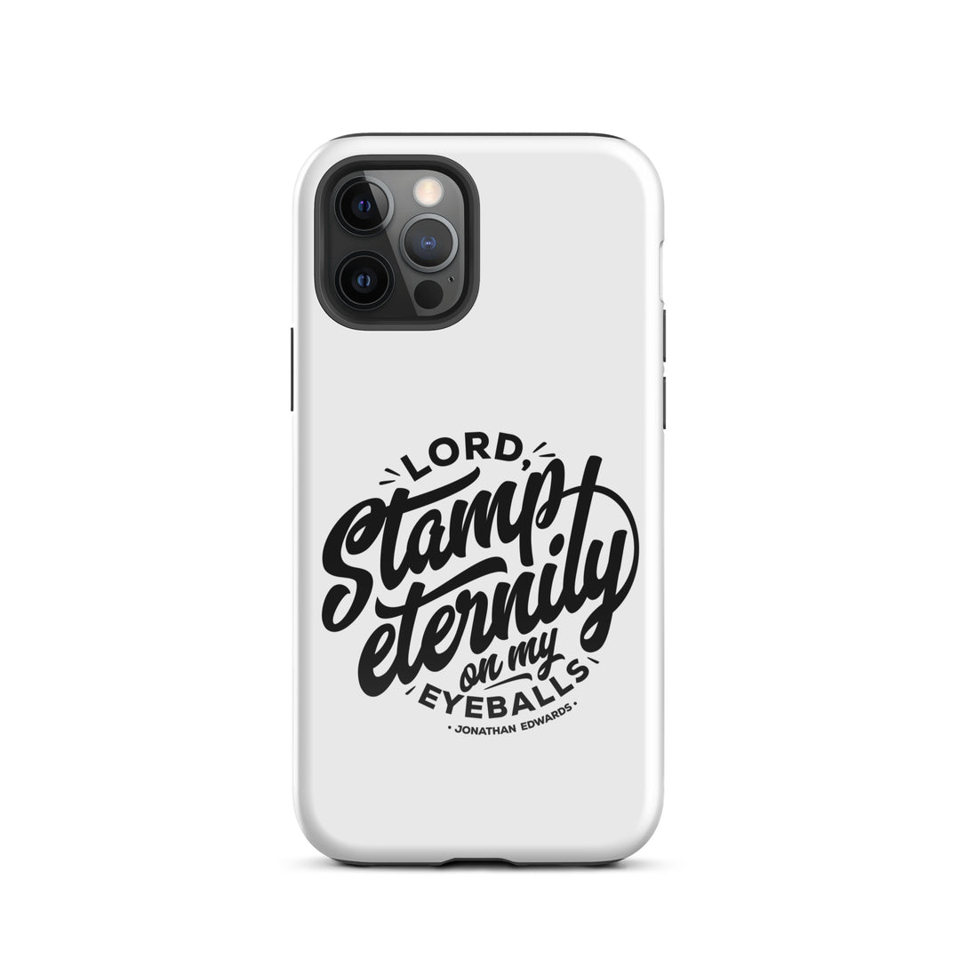 Christian Phone Case Stamp Eternity White for iPhone® iPhone® Phone Cases Glossy iPhone 12 Pro 