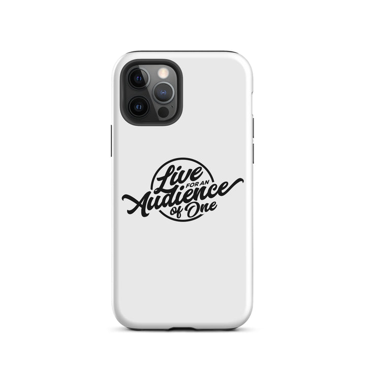 Christian Phone Case Audience of One White for iPhone® iPhone® Phone Cases Glossy iPhone 12 Pro 