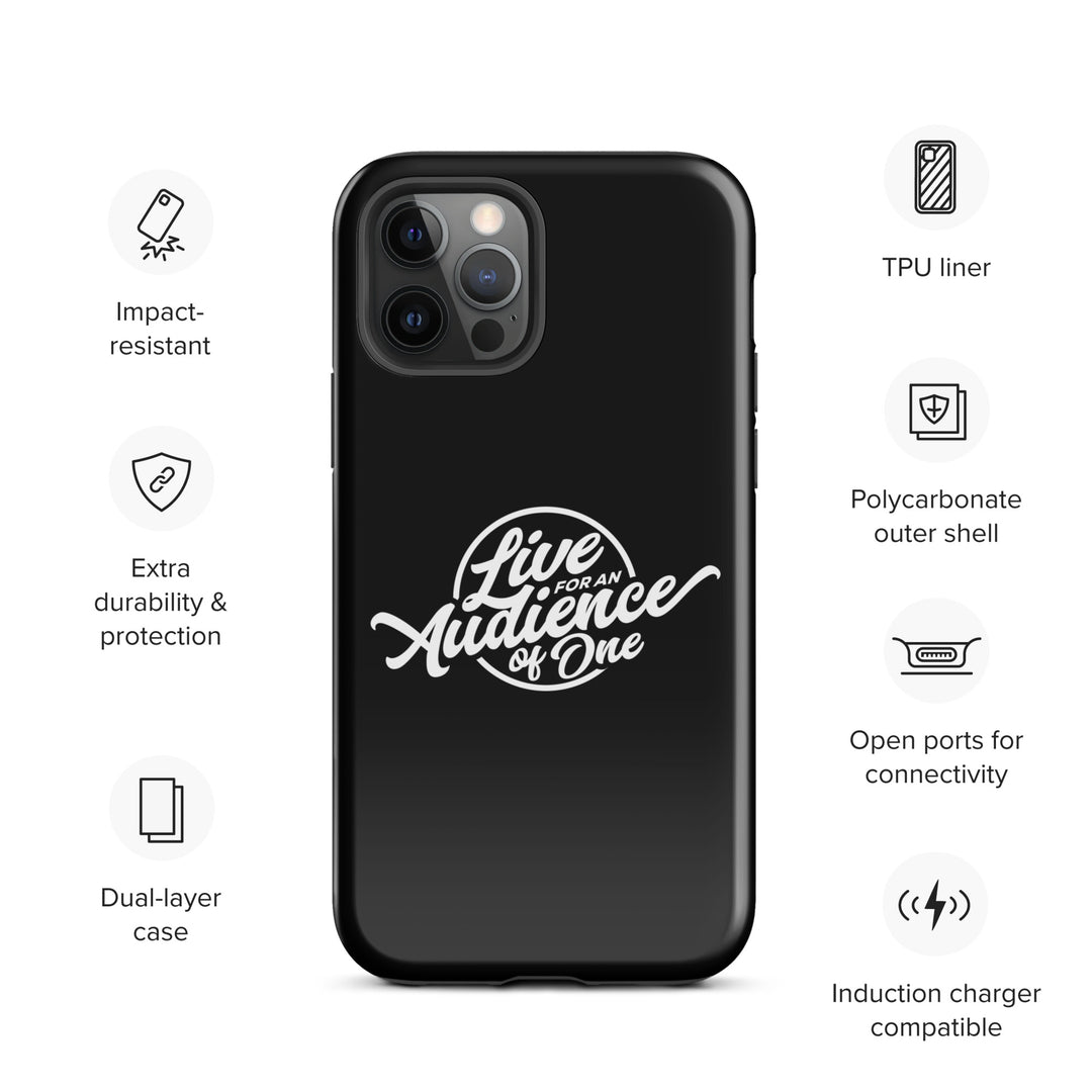 Christian Phone Case Audience of One Black for iPhone® iPhone® Phone Cases   