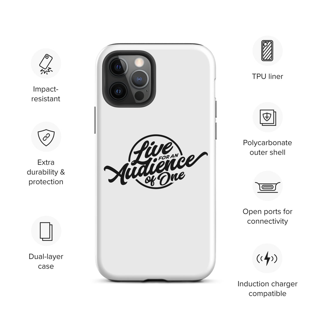 Christian Phone Case Audience of One White for iPhone® iPhone® Phone Cases   