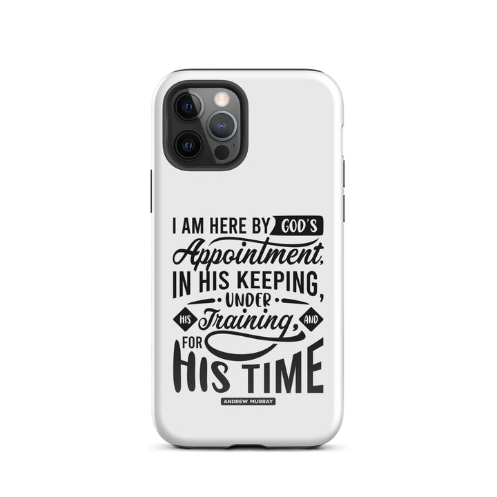 Christian Phone Case His Time White for iPhone® iPhone® Phone Cases Glossy iPhone 12 Pro 