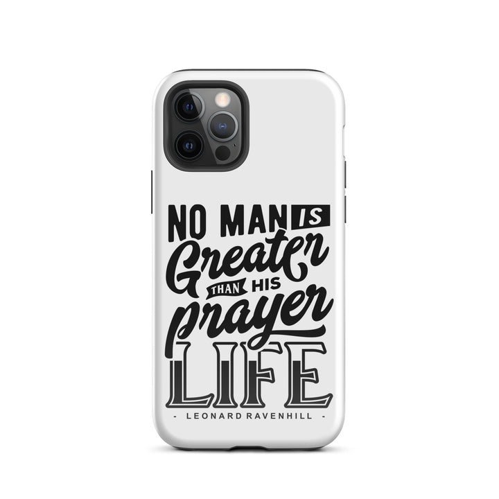 Christian Phone Case Prayer Life White for iPhone® iPhone® Phone Cases Glossy iPhone 12 Pro 