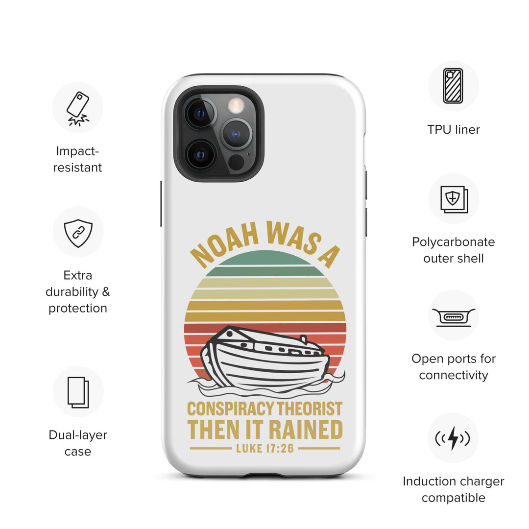 Christian Phone Case Noah Conspiracy White for iPhone® iPhone® Phone Cases   