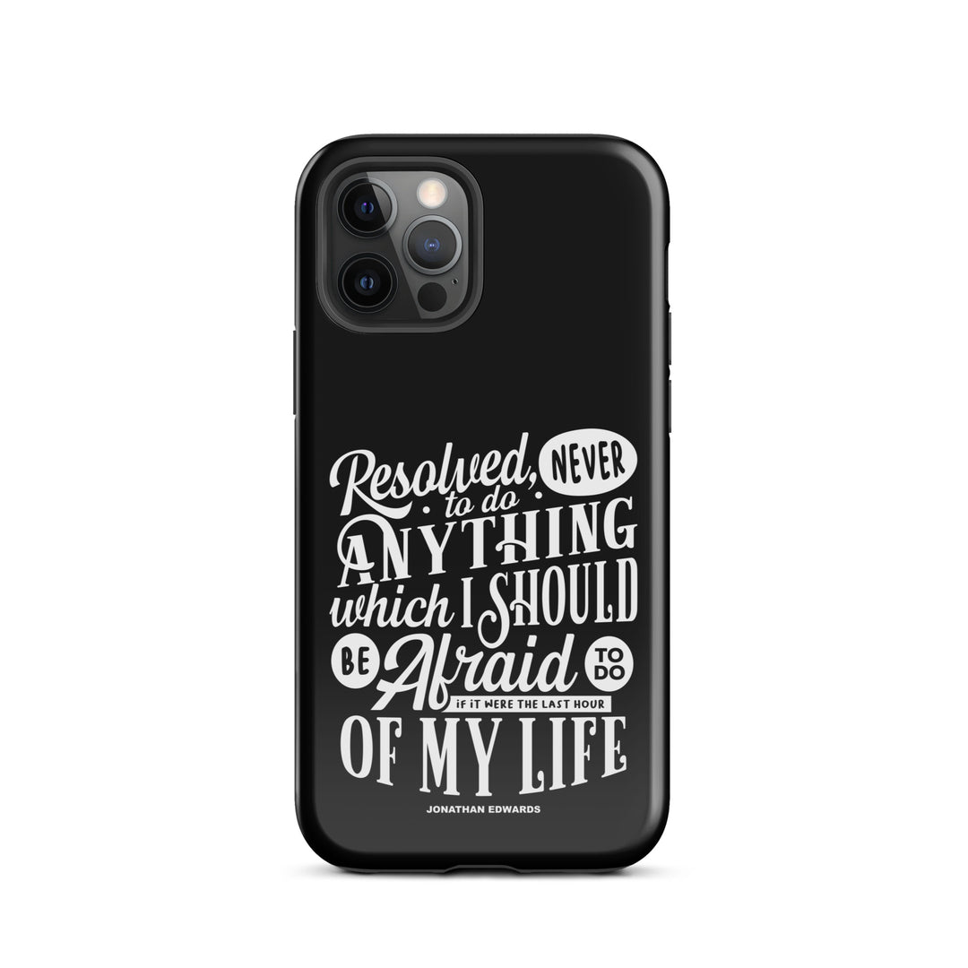 Christian Phone Case Last Hour Black for iPhone® iPhone® Phone Cases Glossy iPhone 12 Pro 