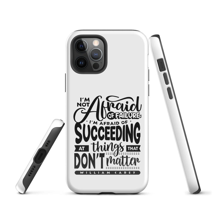 Christian Phone Case Things That Matter White for iPhone® iPhone® Phone Cases   